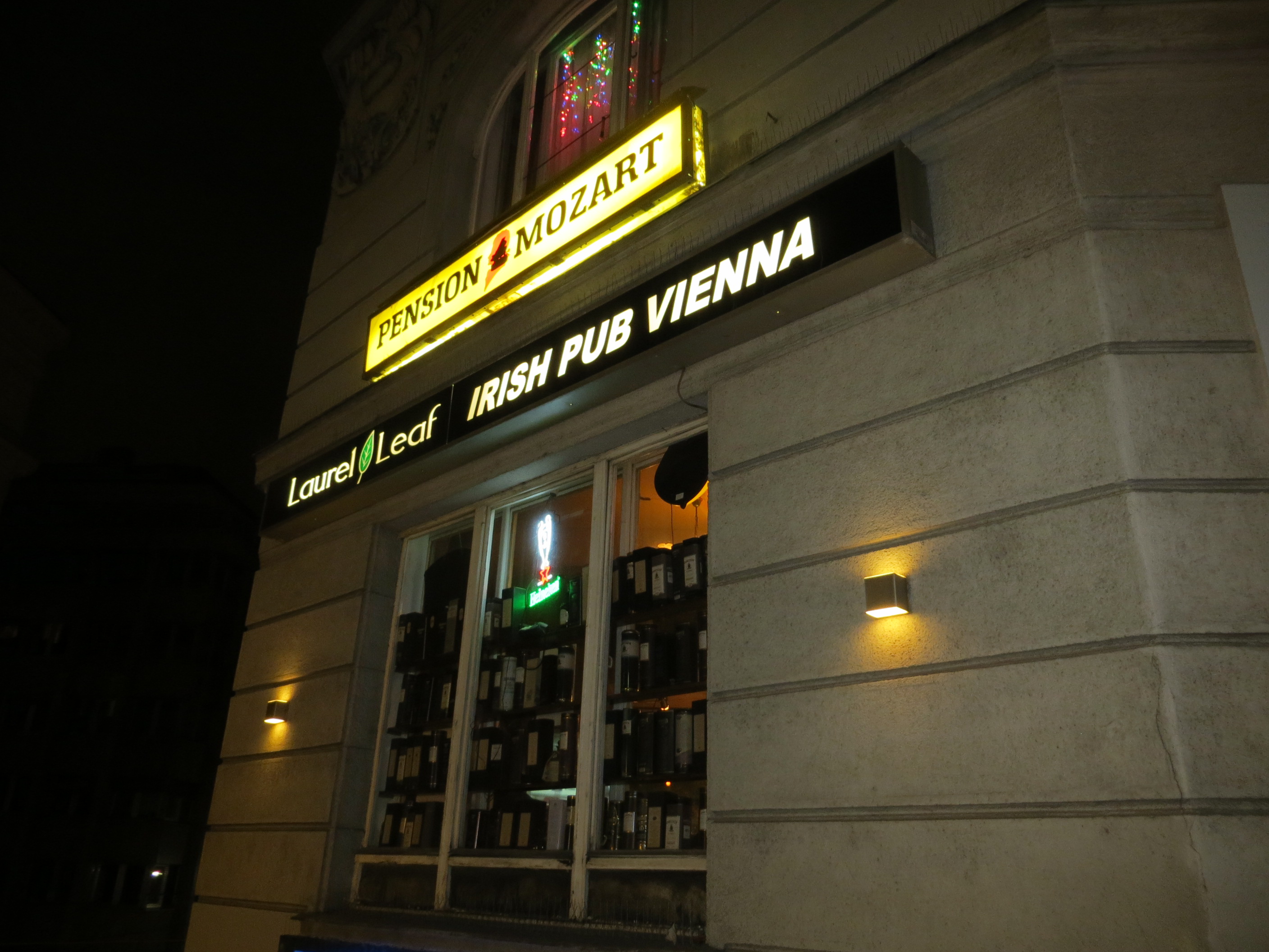 Laurel Leaf Irish Pub, Vienna, Austria Bob's Beer Blog